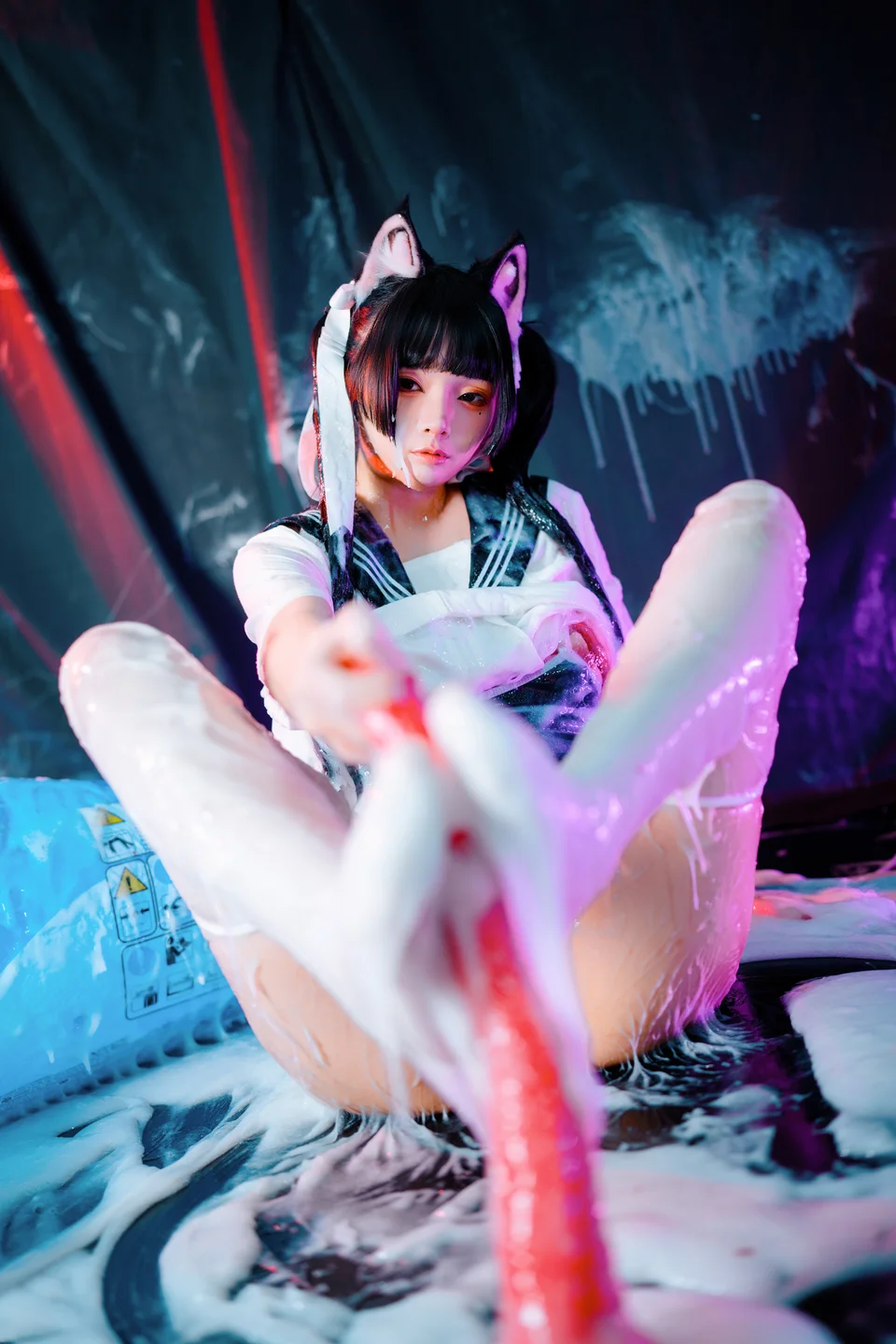 落落Raku - No.057 邋遢小猫Messy Kitty [54P-471MB] tg@simisebaisi 【丝足阁】047.webp